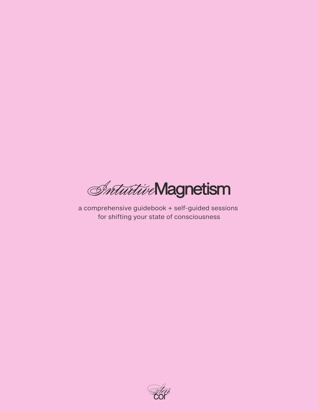 Intuitive Magnetism, a comprehensive guidebook + self-guided sessions